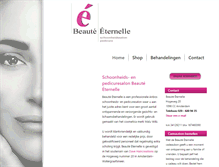 Tablet Screenshot of beaute-eternelle.nl